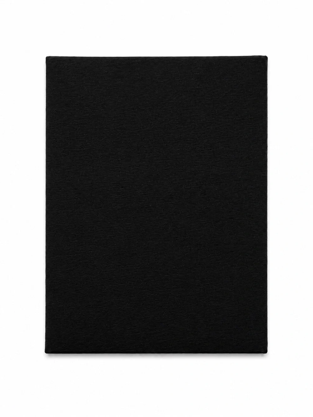 Black Monogram J Padfolio with Lined Notepad